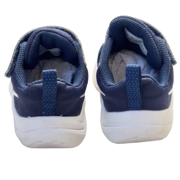 NIKE DOWNSHIFTER Kid Shoes Unisex Blue Running Sneakers Size 8C - Picture 4 of 12